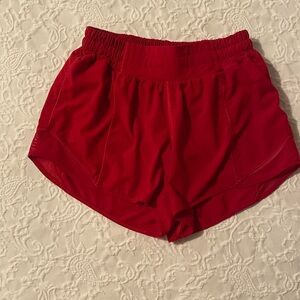 Lululemon Hotty Hot High-Rise Lined Short 4"